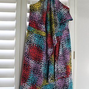 Super fun and flirty NEW WITH TAGS Cynthia Steffe Size 8 Halter Dress. Aqua Surf